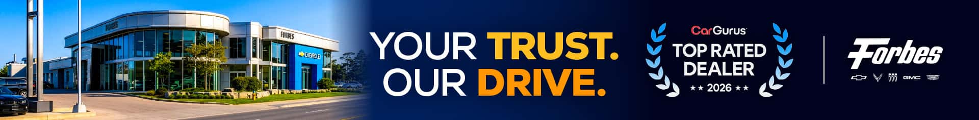 Forbes Motors GM Named CarGurus Top-Rated Dealer for 2026